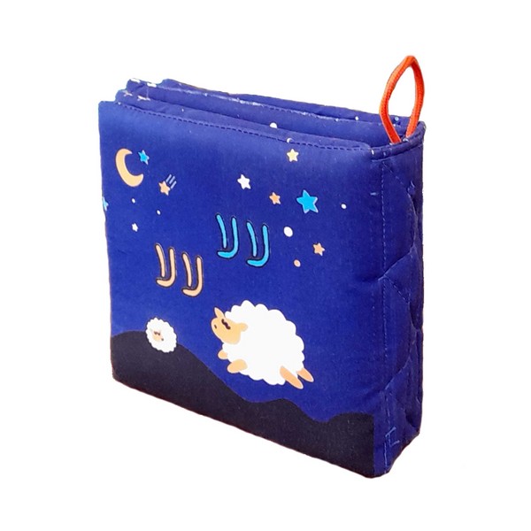 کتاب-پارچه-ای---لالا-لالا-(فرشتگان)-نیم-خشتی-جعبه-ای