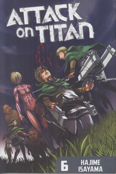 attack on titan 6 (مانگا 6)
