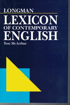 LONGMAN LEXICON OF CONTEMPORARY ENGLISH 