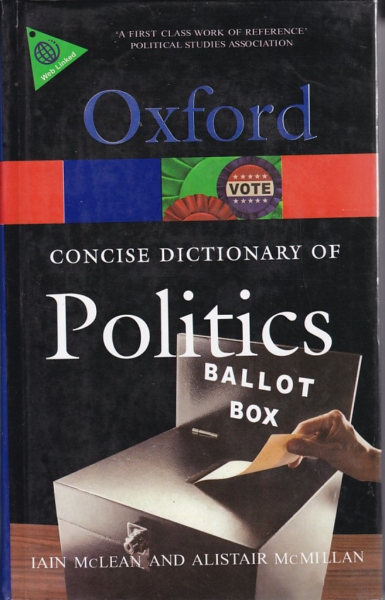 Oxford concise Dictionary of Politics BALLOT BOX