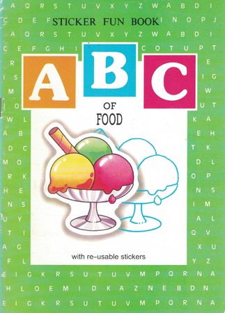 ABC of Food ( sticker fun book )