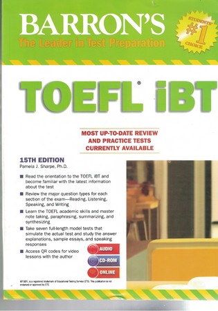 Barron's TOEFL iBT 15 ed 