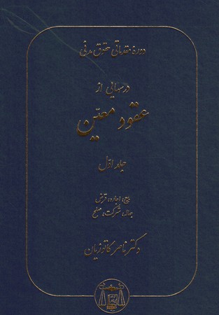 دوره مقدماتی حقوق مدنی درسهایی از عقود معین (جلد اول)