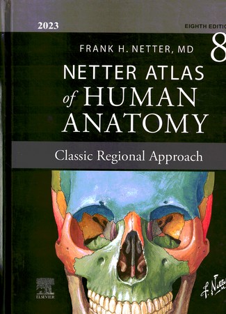 ATLAS OF HUMAN ANATOMY NETTER (8th) اطلس نتر تحریر
