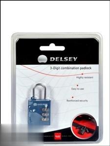 قفل رمزي آبي DELSEY 945190