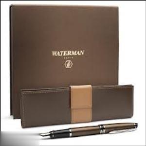 خودنويس قهوه‌اي گيره كروم WATERMAN 725800 Expert Urban