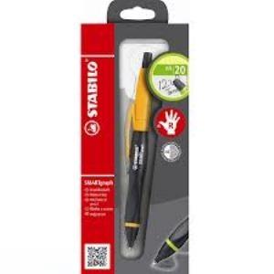 اتود 0.7mm گيره نارنجي راست دست STABILO 1822 Smartgraph HB