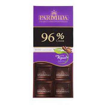 شکلات تلخ 96% پارمیدا 80 گرم 