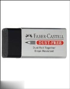 پاک‌کن مشکی متوسط FABER CASTELL 187171 Dust Free