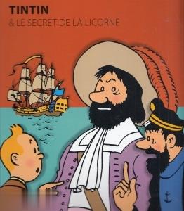 كتاب سه بعدي اسب شاخدار TINTIN 24205