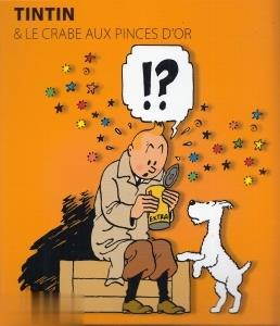 كتاب سه بعدي خرچنگ پنجه طلايي TINTIN 24207