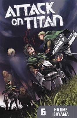 تصویر  attack on titan 6 (حمله به تایتان 6) (انگلیسی)