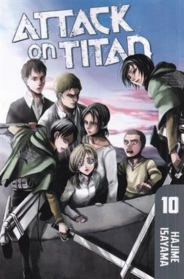 attack on titan 10 (حمله به تایتان 10) (انگلیسی)