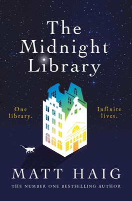 تصویر  the midnight library ( کتابخانه نیمه شب ) ( انگلیسی )