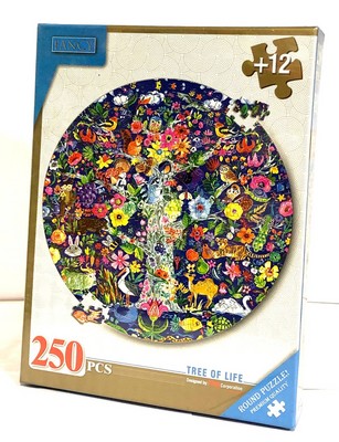 پازل درخت زندگی ( 250 تکه دایره ای ) ( کد 1005-11 ) پازل درخت زندگی ( 250 تکه دایره ای ) ( کد 1005-11 )