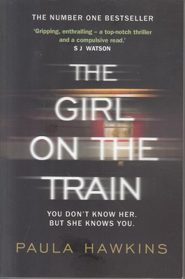 تصویر  The girl on the train (دختری در قطار) (انگلیسی)