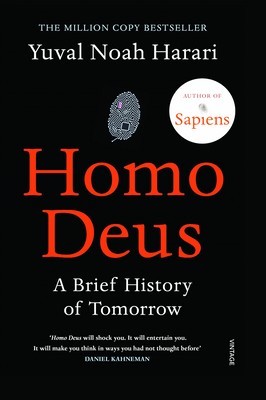 تصویر  Homo Deus (انسان خدا گونه) (انگلیسی)