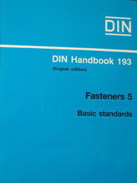 (Fasteners 5 (Basic Standards)(DIN 193