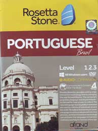 Rosetta Stone POTUGUESE Brazil (سی دی)