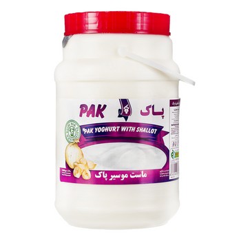 ماست موسیر دبه ای 2000 گرم پاک