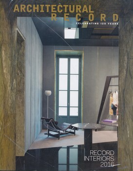 ARCHITECTURAL RECORD MAGAZINE CELEBRATING 125 YEARS