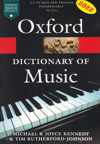 Oxford Dictionary Of Music