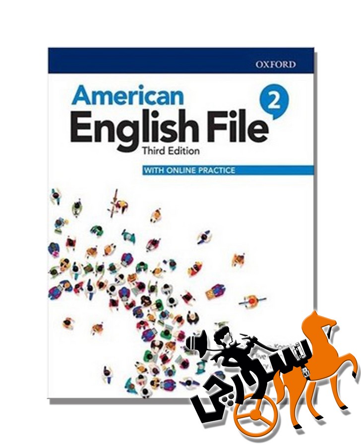 تصویر  American English File 2 3rd SB + WB + DVD