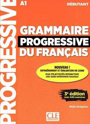 تصویر  Grammaire Progressive Du Francais A1 Debutant 3rd + CD