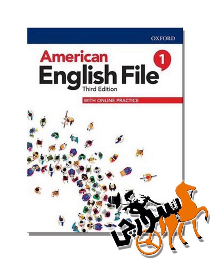 تصویر  American English File 1 3rd SB + WB + DVD