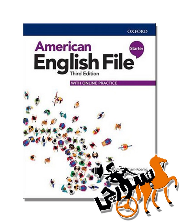 تصویر  American English File Starter 3rd SB + WB + DVD