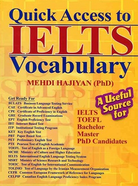 تصویر  Quick Access to IELTS Vocabulary