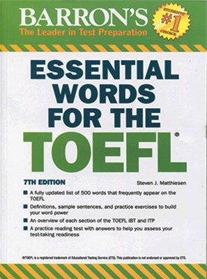 تصویر  راهنمای Essential Words For The TOEFL 7th + CD 