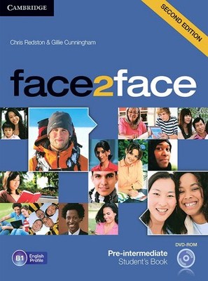 تصویر  Face2Face Pre - Intermediate B1 2nd SB + WB + DVD