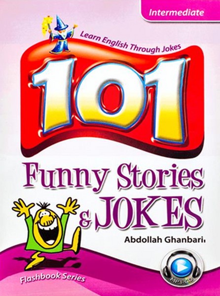 تصویر  101Funny Stories and Jokes Intermediate + CD