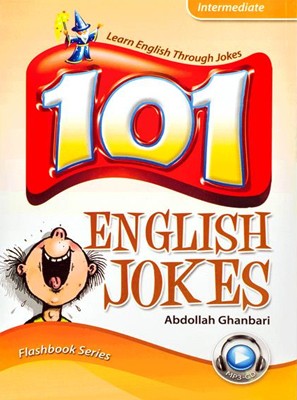 تصویر  101English Jokes Intermediate + CD