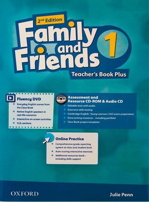 Teachers Book Plus Family and Friends 1 2nd + CD