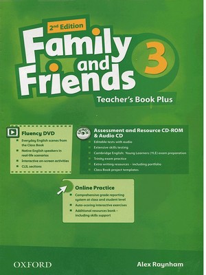 Teachers Book Plus Family and Friends 3 2nd + CD