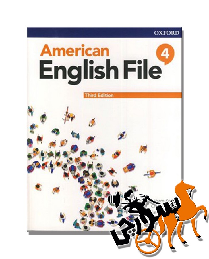 تصویر  American English File 4 3rd SB + WB + DVD