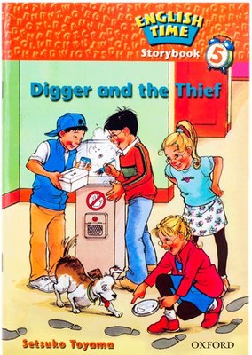تصویر  Digger and the Thief (Readers English Time 5) + CD