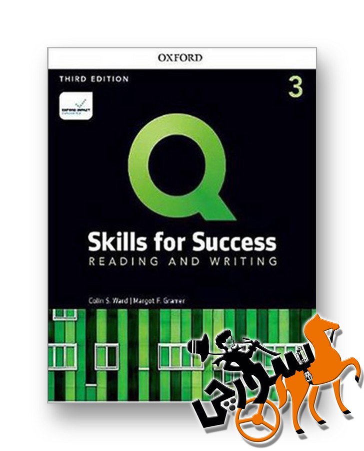 تصویر  Q Skills for Success 3 Reading and Writing 3rd + CD وزیری