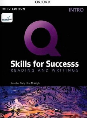 تصویر  Q Skills for Success Intro Reading and Writing 3rd +DVD