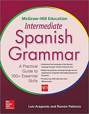 تصویر  McGraw Hill Education Intermediate Spanish Grammar