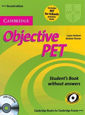 تصویر  Cambridge Objective PET Students book 2nd + CD