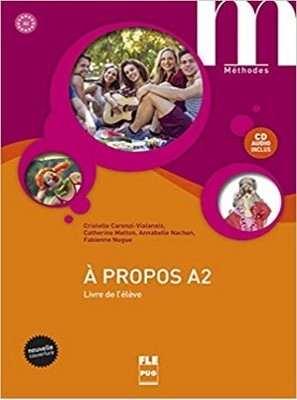 تصویر  A PROPOS A2 Livre + Cahier + CD