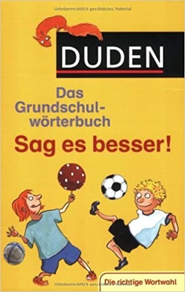 تصویر  Duden Das Grundschulworterbuch Sag es besser 