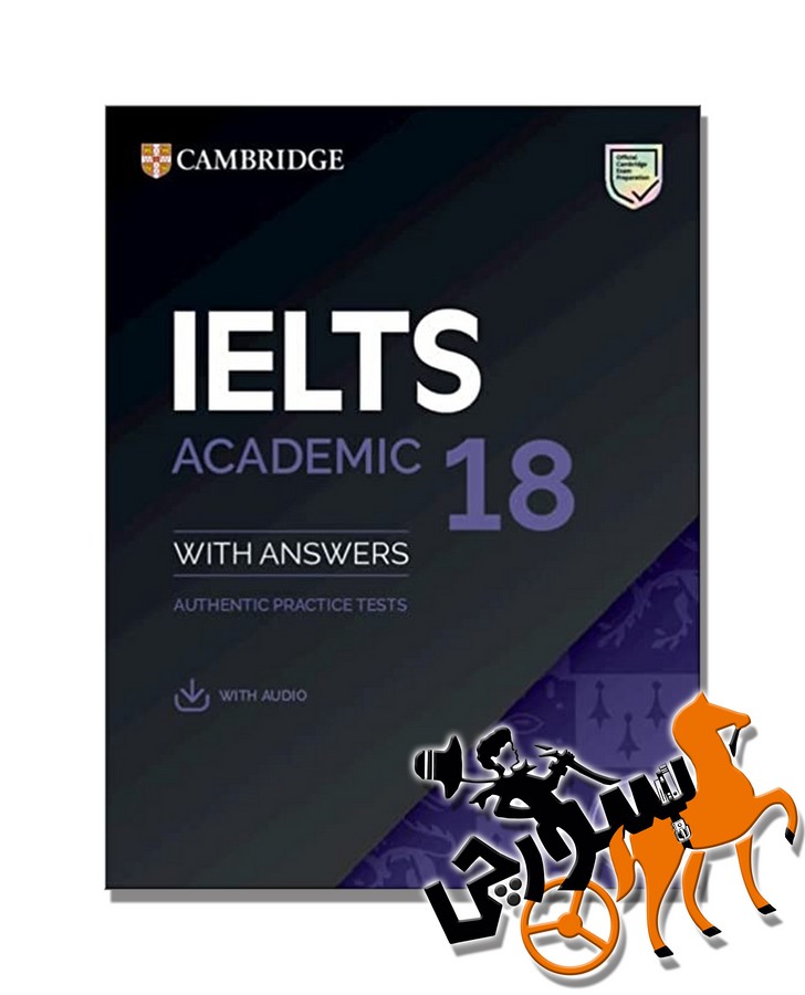 تصویر  Cambridge IELTS 18 Academic + CD