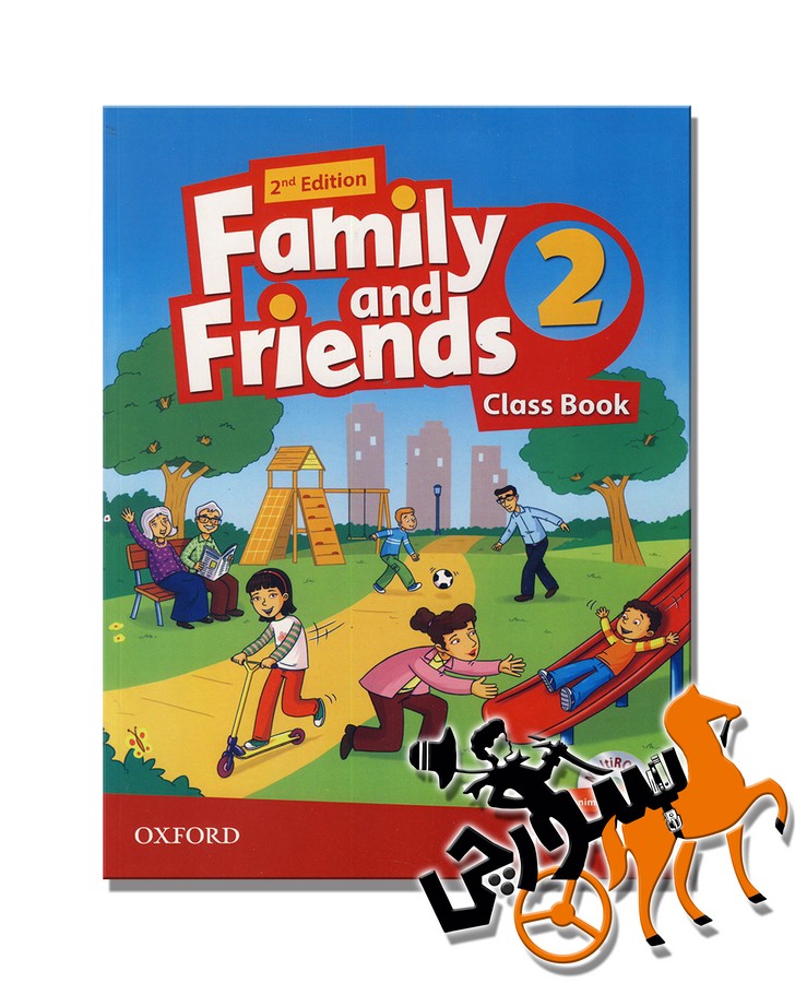 تصویر  British Family and Friends 2 2nd SB + WB + QR Code