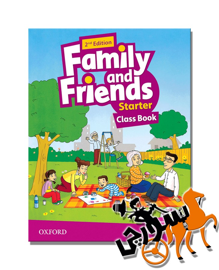 تصویر  Family and Friends Starter 2nd SB + WB + QR Code