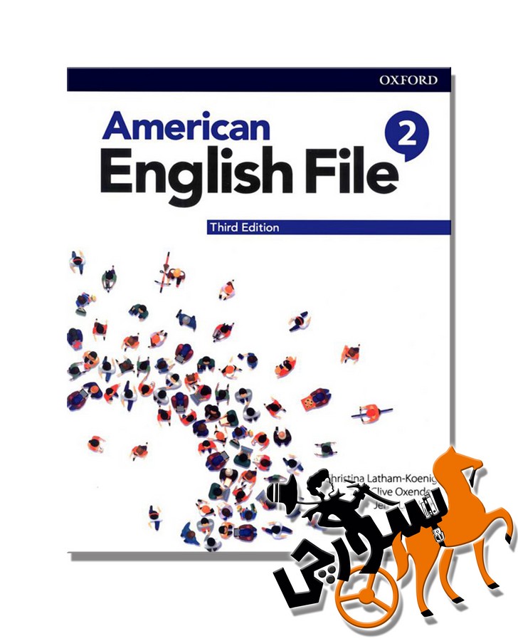 تصویر  American English File 2 3rd SB + WB + QR Code