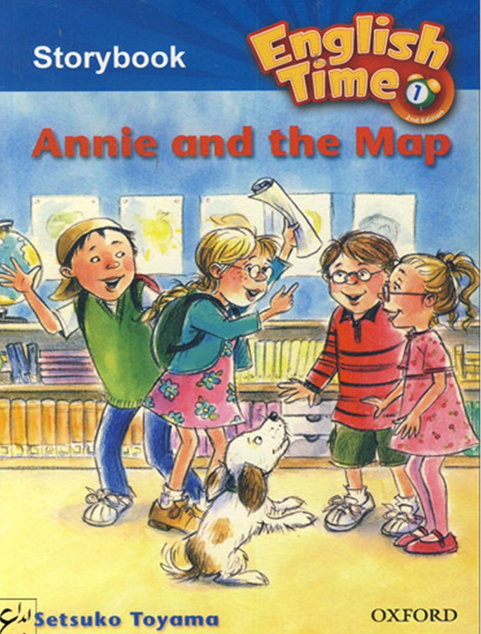 تصویر  Annie and the Map (Readers English Time 1) + QR Code